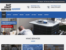 Tablet Screenshot of eastcoastservicesinc.net